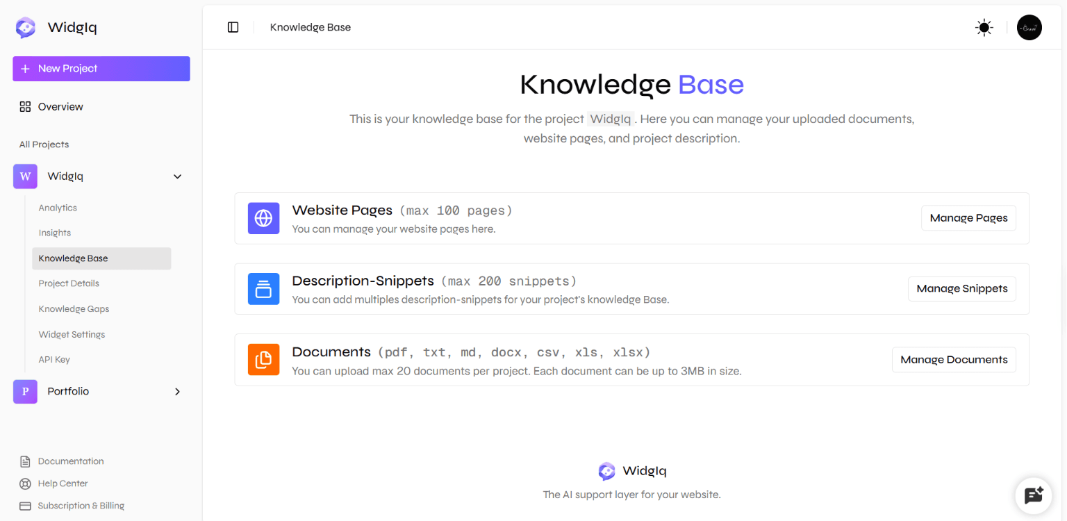 Dashboard App